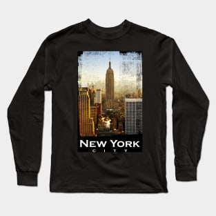 New York City Beautiful Scenery Long Sleeve T-Shirt